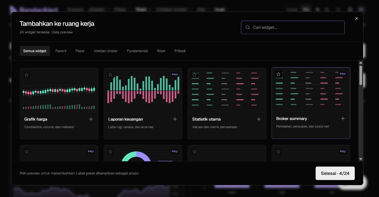 Screenshot terminal BandarAlert: Studio Kustom